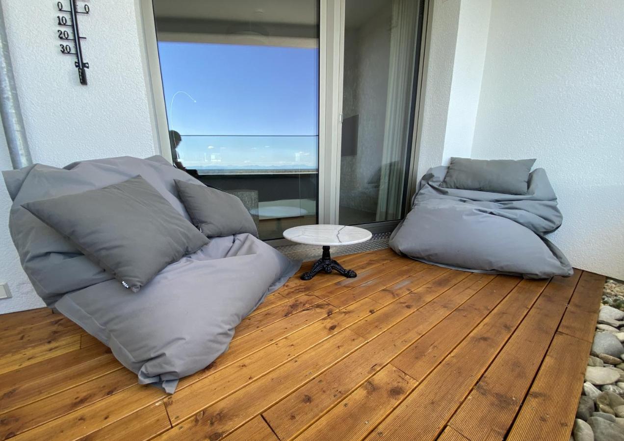 Alpen-Panorama Suite - Einzigartige Privatsuite Hoch Ueber Muenchen, 12Tes Og, Alpenblick, Loggia, Whirlpool, 15 Minuten Zum Zentrum, Ruhe Und Erholung In Der Stadt Muenchen Fuer Privat Und Geschaeftlich Reisende Kültér fotó